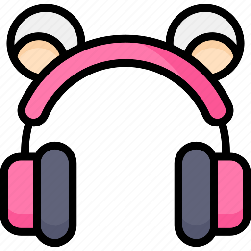 Headset, cute, earphone, headphone, music icon - Download on Iconfinder