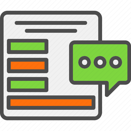 Bubble, chat, comment, comments, conversation, message icon - Download on Iconfinder