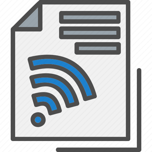 Press, release, news, feed, rss, subscription icon - Download on Iconfinder