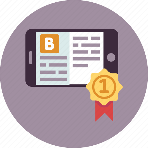 Article, award, blog, blogging, famous, post, prize icon - Download on Iconfinder