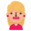 avatar, blond, emoji, silence 