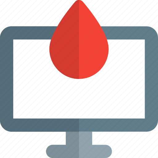 Blood, monitor, medical icon - Download on Iconfinder