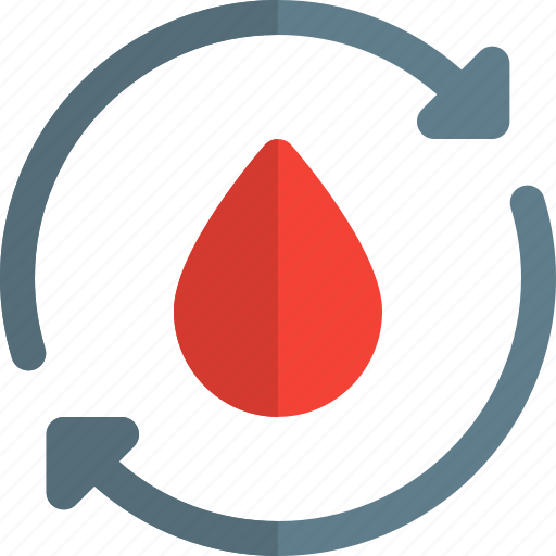 Refresh, blood, medical icon - Download on Iconfinder
