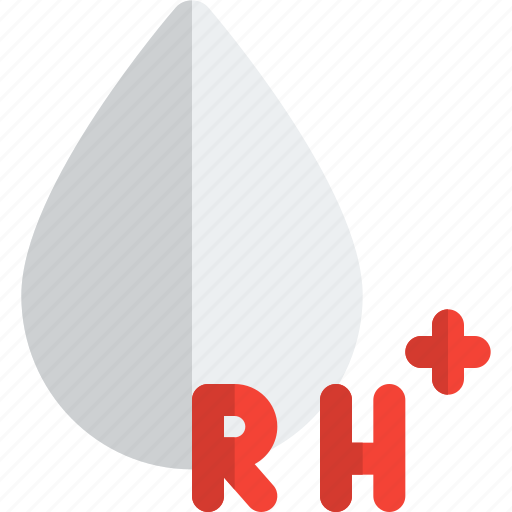 Rh, plus, blood, medical icon - Download on Iconfinder