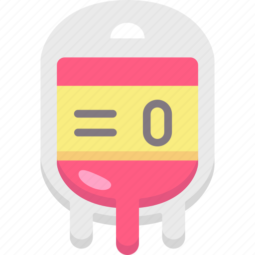 Blood type o, blood, o, blood type, type ab, medical instrument, transfusion icon - Download on Iconfinder