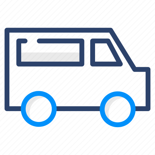 Van, vehicle, transport, travel, vector, illustration, concept icon - Download on Iconfinder