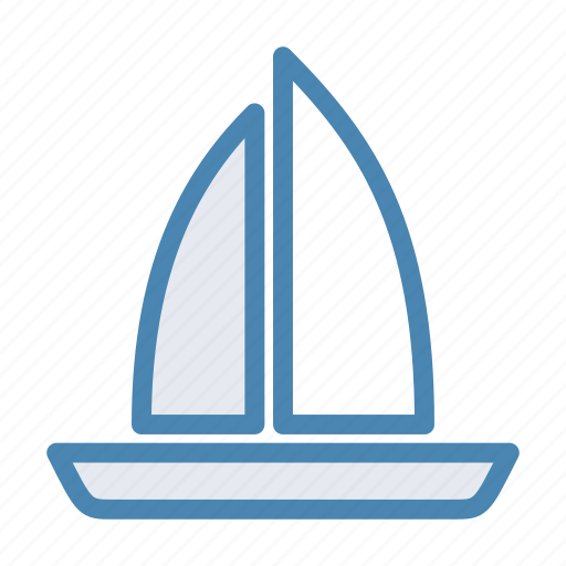 Boat, cruise, sailboat, sailing boat, ship, ship vessel icon - Download on Iconfinder