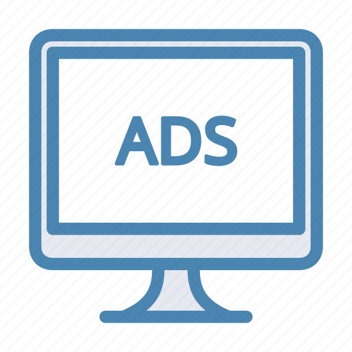 Ad, ads, advertising, monitor, display icon - Download on Iconfinder