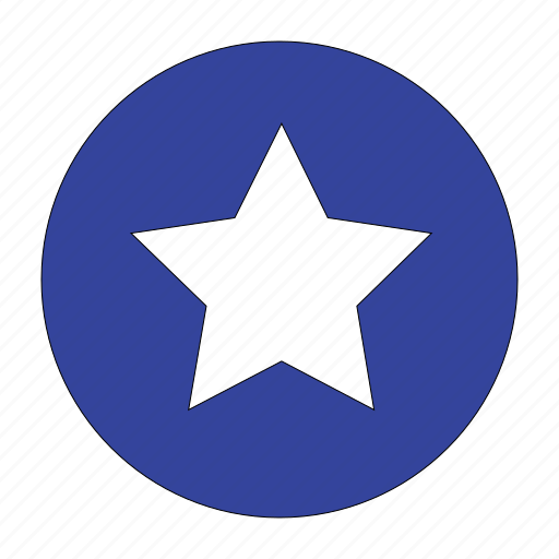 Star, bookmark, circle, creative, favorite, shape icon - Download on Iconfinder