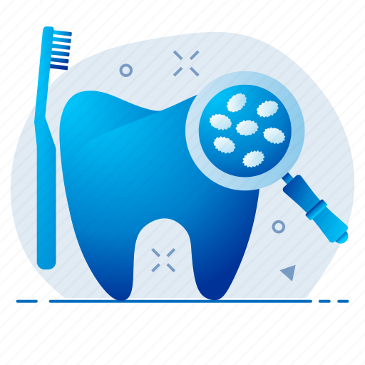 Dentist, dentistry, germs, health, healthcare, medical, toothbrush icon - Download on Iconfinder