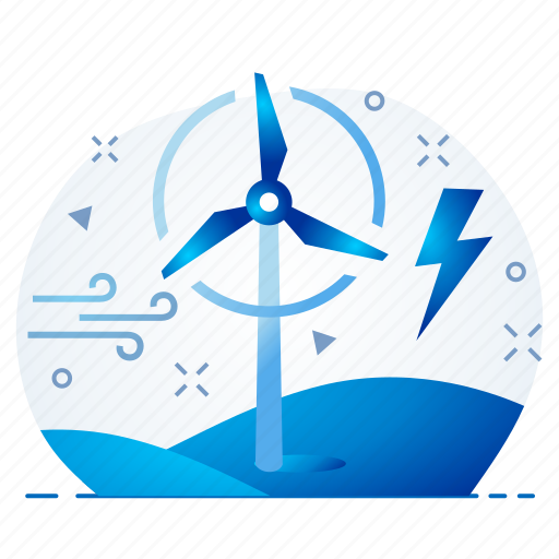 Power, wind icon - Download on Iconfinder on Iconfinder