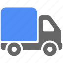 blue, delivery, logistics, truck, shipping