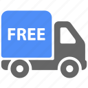 delivery, free, logistics, shipping, truck