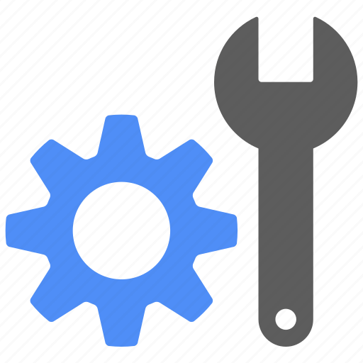 Gear, repair, setting, wrench, configuration, tool icon - Download on Iconfinder