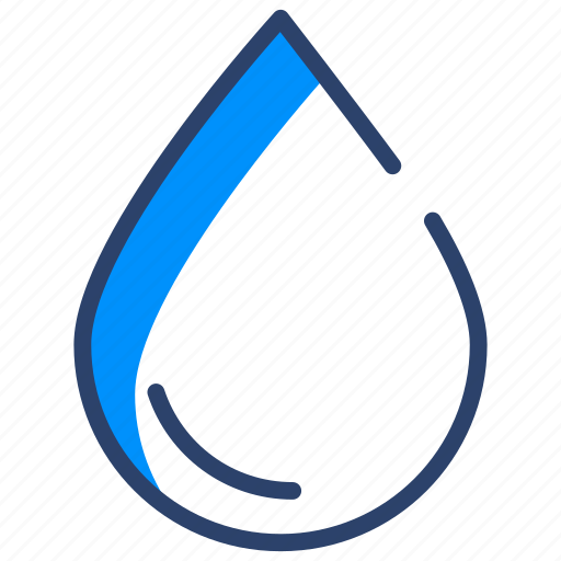 Drop, aqua, droplet, oil, rain, raindrop, water drop icon - Download on Iconfinder