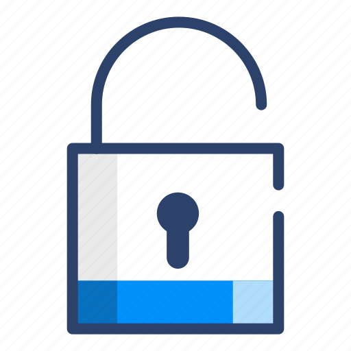 Padlock, lock, security, protection, vector, illustration icon - Download on Iconfinder