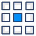 square, blocks, cube, squares, geometrical, vector, illustration