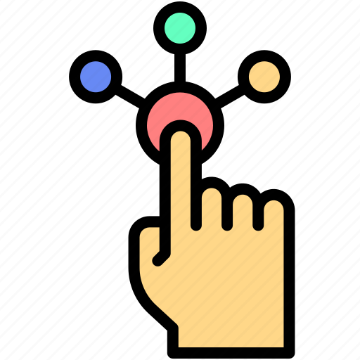Interaction, connection, touch, interactive icon - Download on Iconfinder
