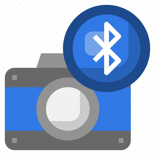 Camera, connection, bluetooth, wireless, technology icon - Download on Iconfinder