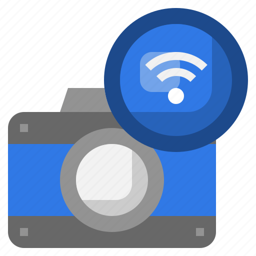 Camera, connection, wifi, wireless, technology icon - Download on Iconfinder