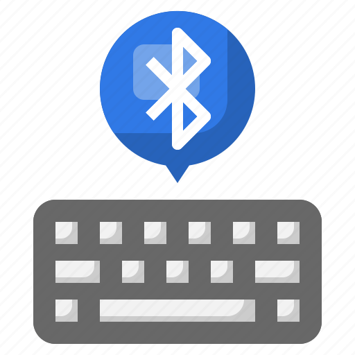 Keyboard, peripheral, hardware, bluetooth, wireless icon - Download on Iconfinder