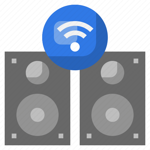 Speaker, subwoofer, loudspeaker, wifi, music icon - Download on Iconfinder