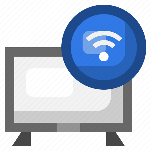 Television, wifi, technology, tv, monitor, electronics icon - Download on Iconfinder