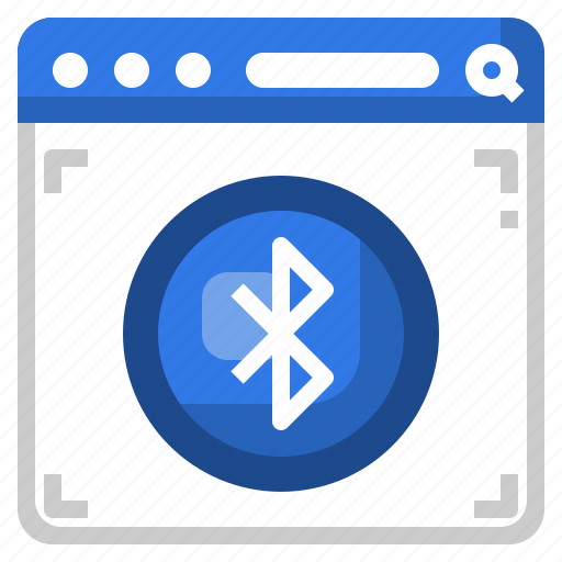 Web, browser, system, bluetooth, communication, wireless icon - Download on Iconfinder