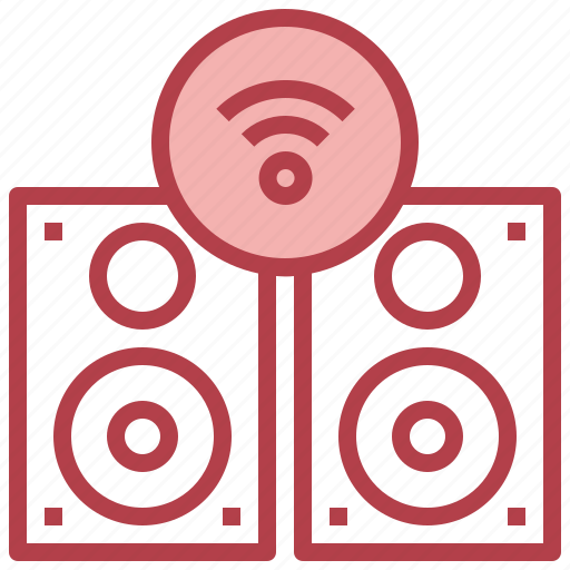 Speaker, subwoofer, loudspeaker, wifi, music icon - Download on Iconfinder
