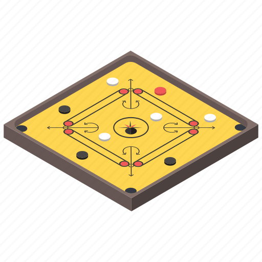 Board game, carrom, carrom board, indoor game, tabletop game icon - Download on Iconfinder