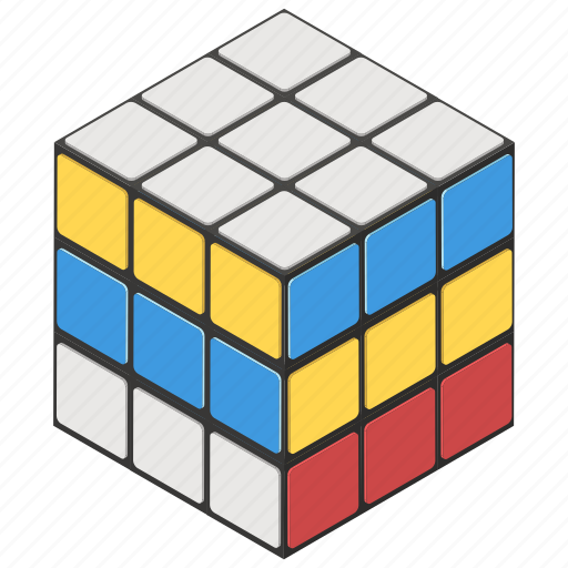 Playhting, puzzle game, rubik, rubik’s cube, toy icon - Download on Iconfinder