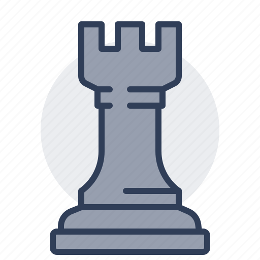 Chess, piece, game, board, castle, rock icon - Download on Iconfinder