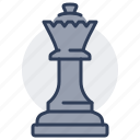 chess, piece, game, board, leisure, queen
