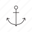 weight, nautical, boat, anchor, ship 