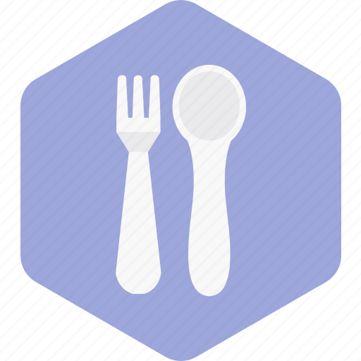 Baby, food, fork, kid, spoon icon - Download on Iconfinder