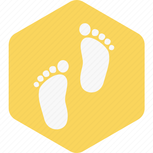 Baby, foot, print, toddler, walk, footprint icon - Download on Iconfinder