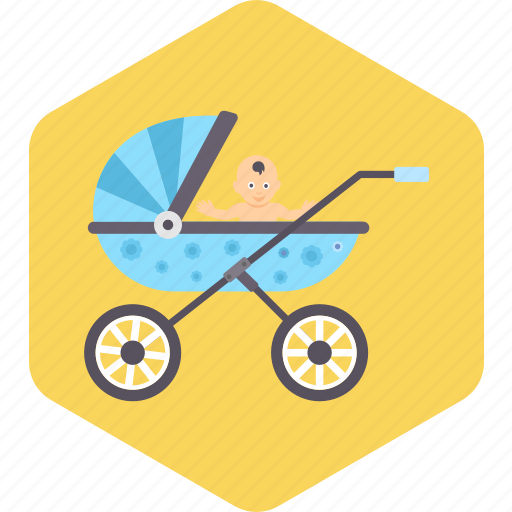 Baby, buggy, happy, play, sit, toddler icon - Download on Iconfinder