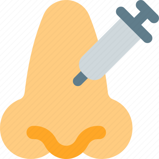 Nose, injection, bodycare, syringe icon - Download on Iconfinder