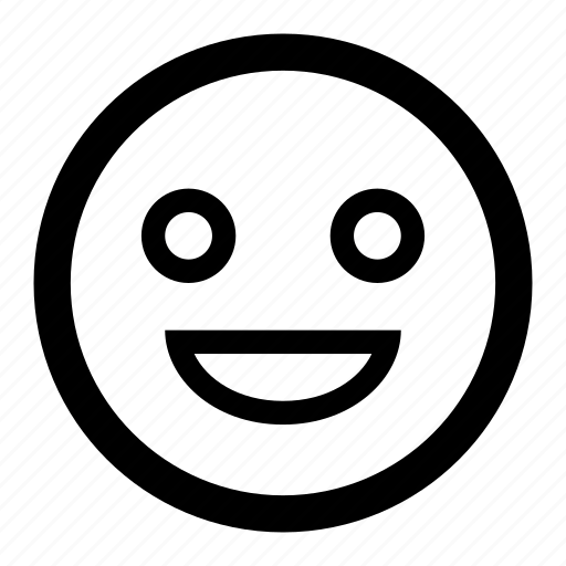 Emoticon, face, happy, smile, sticker icon - Download on Iconfinder