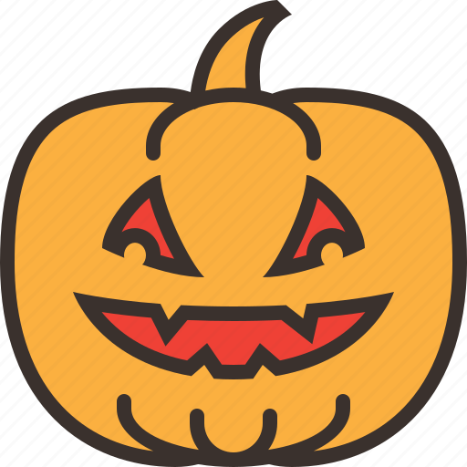 Decoration, halloween, horror, jack o lantern, party, pumpkin, trick or treat icon - Download on Iconfinder