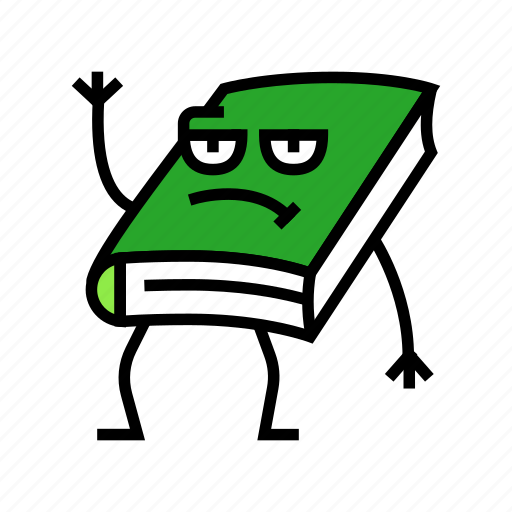 Smart, book, character, education, library, literature icon - Download on Iconfinder