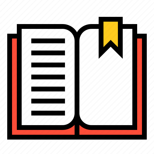 Book, bookmark, document, file, open icon - Download on Iconfinder