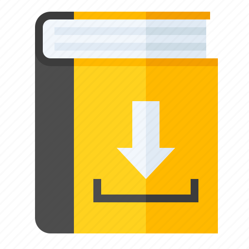 Book, document, download, file, record, save icon - Download on Iconfinder