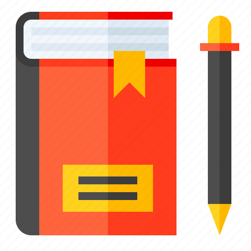Book, document, file, pencil icon - Download on Iconfinder