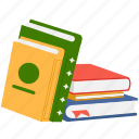 book, book stack, education, books, study, knowledge, reading, library, school