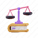law, book, judge, judgement, court scale, law book, 3d book, 3d scale 