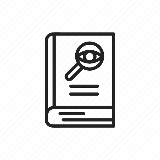 Detective, book, knowledge, read icon - Download on Iconfinder