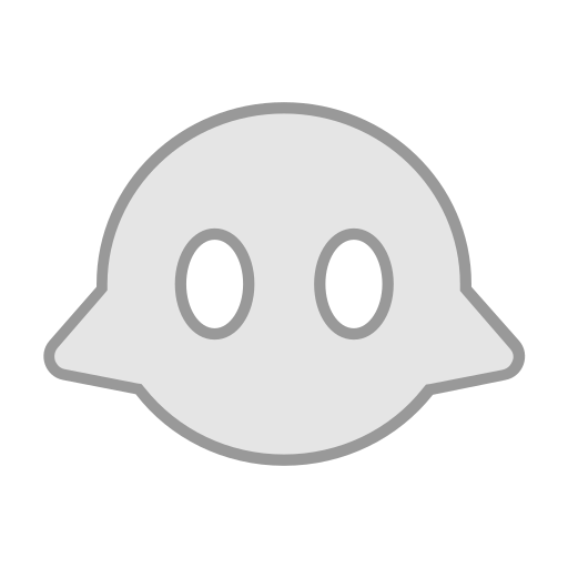 Android Bot Ghost Light Mag Round Virus Icon