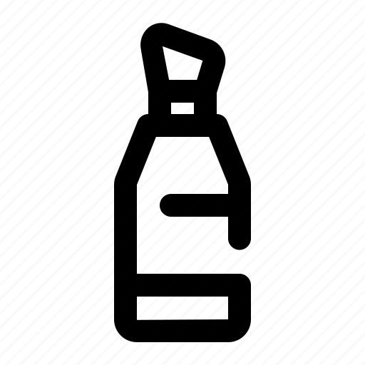 Bottle, cleaner bottle, liquid, drink, glass, alcohol, water icon - Download on Iconfinder