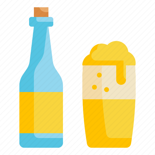Beer, drink, glass, alcohol, bottle icon icon - Download on Iconfinder